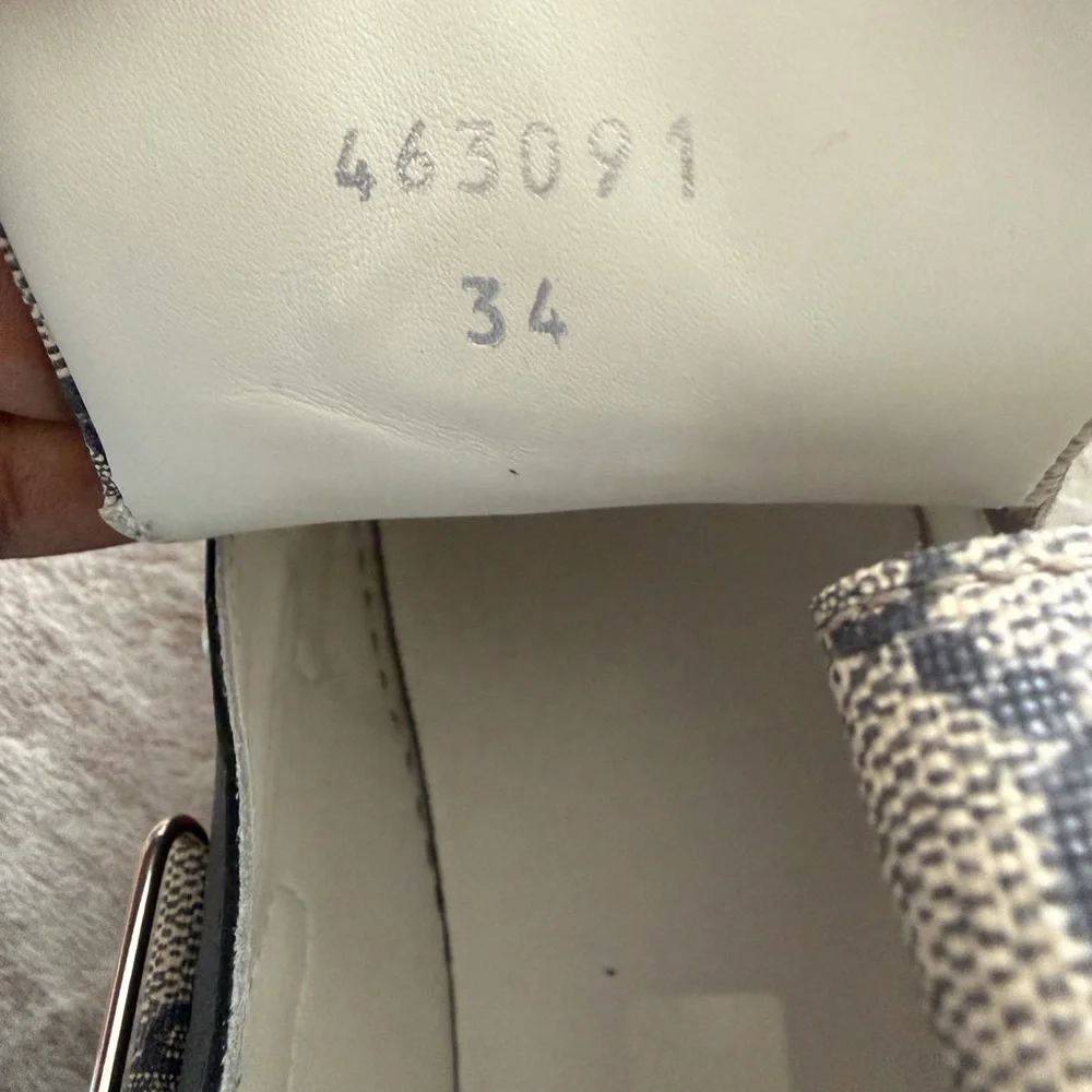 Gucci Teen Ace Sneakers GG Supreme size 34 IT - Picture 6 of 10